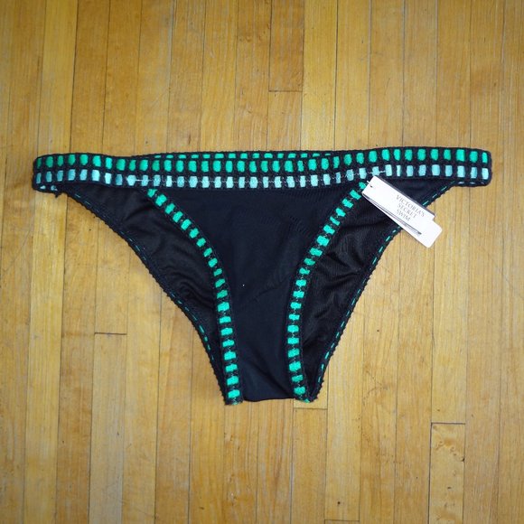 Victoria's Secret Other - Victorias Secret crochet skimpy cheeky bikini XS